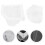 2 Sets Simple Sink Strainer Plastic Filter Screen For Household Use 8
