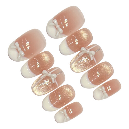 Cat-Eye False Nails for Party & Daily Use