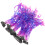 20Pcs Violet Fish Tank Plants Plastic Artificial Aquarium Ornament 3