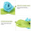 1000Pcs Blue Small Flowers for Crafts DIY Embroidery Patch Accessories 9