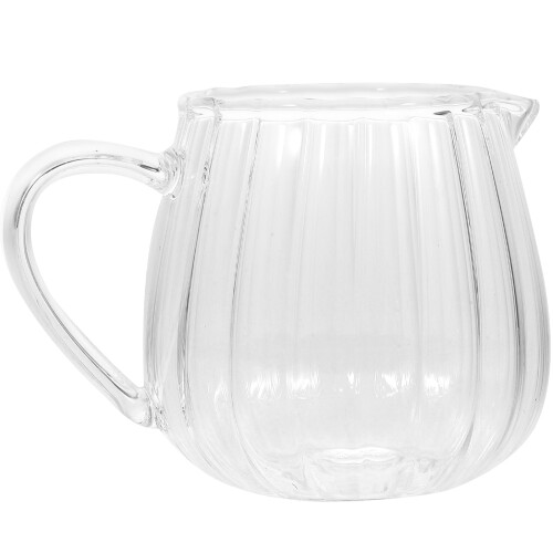 2Pièces Verseuse À Lait En Verre, Multi-Usage Transparent 1