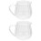 2Pièces Verseuse À Lait En Verre, Multi-Usage Transparent 5