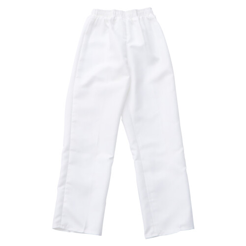 3Pairs Quick Drying Chef Pants White Breathable Loose Workwear 1