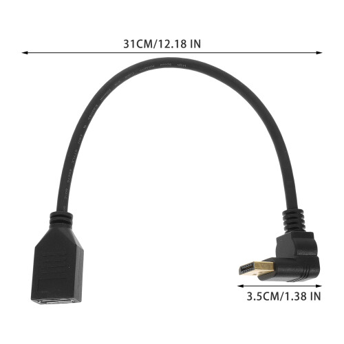 Rallonge Display Port - PVC 4K Support Noir 1