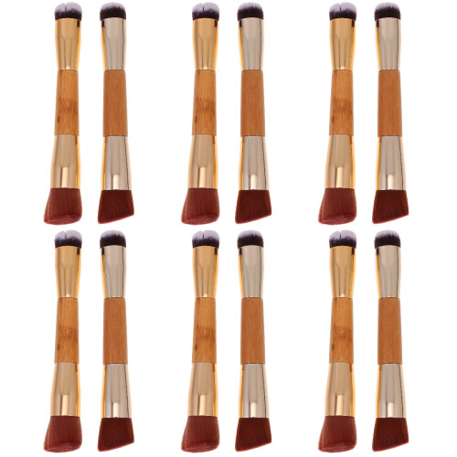 6 Pcs Double Head Blush Brush -Ended Makeup Brushes For Women