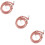 3Pcs PU Bag Strap Coffee Replacement Adjustable Shoulder Bag Accessory 9