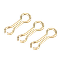 300PCS Steel Alloy Fishing Wire Eyes Sinkers Molds, S/M Size