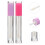 24Pièces Flacons Gloss 5Ml Bouchons En Caoutchouc 8
