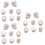 3Ensembles Écarteurs Doigts Nail Art Silicone Usage Durable 7