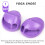 1 Paar Cat Claw Body Paars EVA 6