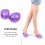 1 Paar Cat Claw Body Paars EVA 7