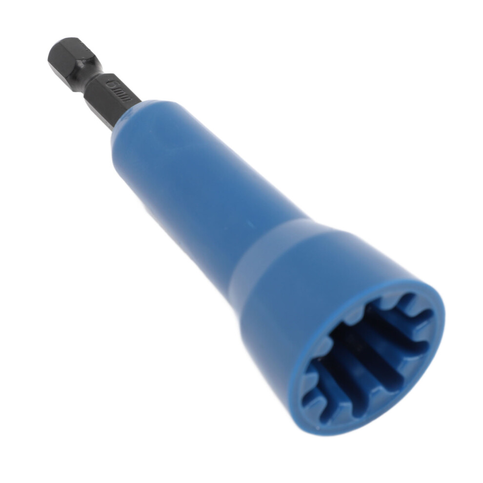 Precision Wire Twister Tool For Drill Blue 1/4In Chuck Cable Connector Driver 5071393465702