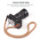 100cm Camera Strap Nylon+Leather Black 21g 39.3in 4