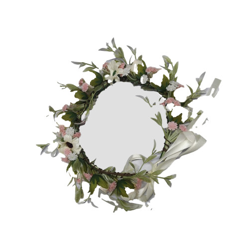 (White) Wedding Flower Wreath Crown for Party 2