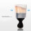 4PCS Body Makeup Brush Set Curved Soft Bristles 4