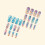 Holographic Nails 24pcs Multicolor Party Wedding 2