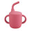 (Wine Red) BPA-Free Silicone Sippy Cup for Babies 3