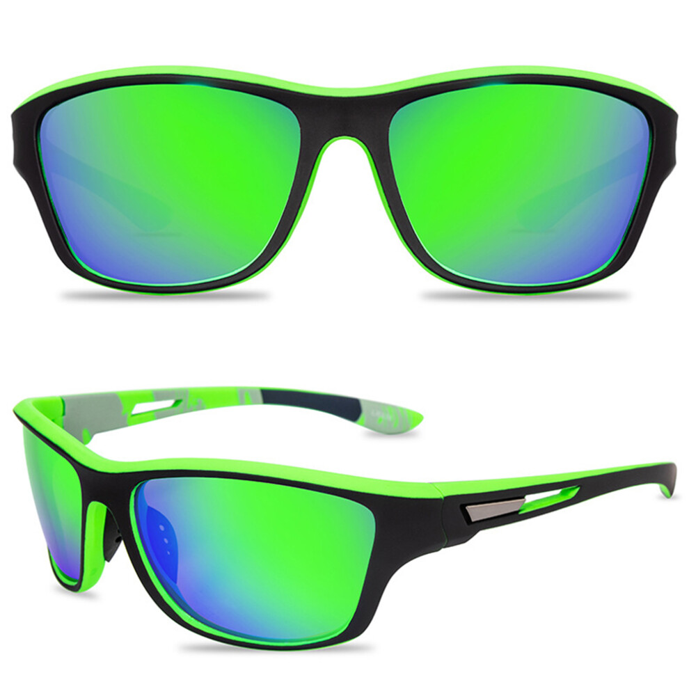 Creation-3C (Green Film) Men\'S Polarized Sunglasses For Driving & Fishing