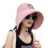 (Pink) UV Sun Hat for Women - Ponytail Design 2