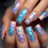 Holographic Nails 24pcs Multicolor Party Wedding 6