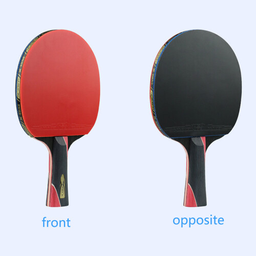 (One Long Handle) Premium Carbon Fiber Ping-Pong Paddle w/Case 2