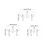 3PCS Round Acrylic Display Stand Clear L12cm M10cm 2