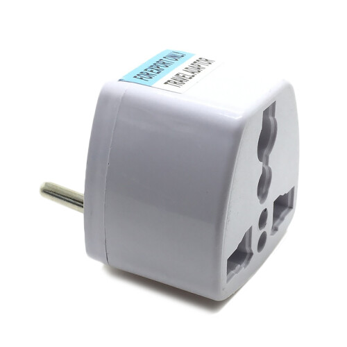 UK to EU Power Adapter Plug Converter 2