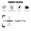 (White Black) 2-Digit Golf Score Counter, Keychain & 4-Round Reset 2