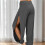 (Dark Grey, M) Hippie Beach Pants - Summer Wrap Cover-Up 2