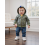 (18-24 Months, Army Green) Παλτό νήπια αγόρια με δεινόσαυρο 5