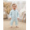 (3-6M, Blue) Μωρουδιακή φόρμα μακριά και κορίτσια 6