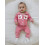 (12-18 Months, Red) Σετ 2 τεμαχίων στη μέση 6