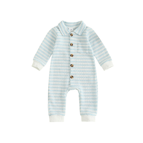(3-6M, Blue) Μωρουδιακή φόρμα μακριά και κορίτσια