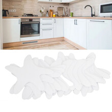 20pcs Starfish Clear Shower Stickers 3.9x3.9in
