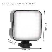Tragbares 49 LED Licht Fotografie
