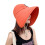 (Orange) UV Sun Hat for Women - Ponytail Design 1