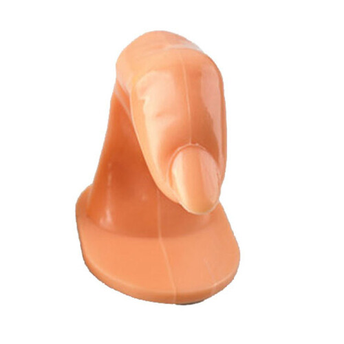 (With Nail) UV Gel Nail Art Training Hand Display Tool