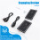 HD Wall Plate Extender -Compatible Wall Socket Panel Type High-Definition Network Cable Extender 50m 1080P 4