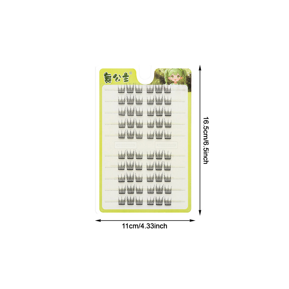 Roc-Electron (Style 11) Lightweight Glue-Free False Eyelashes For Daily & Party