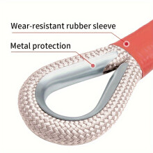 (5 meters 18 tons Large American steel hook) Heavy-Duty Towing Strap with Hooks for Trucks (50 chars)