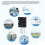 10PCS DHT20 Temperature Humidity Sensor IIC Digital Signal Output Replace DHT11 for 5