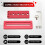 Quick Release Plate Camera Mounting for  Ronin SC Gimbal Aluminum Alloy 3