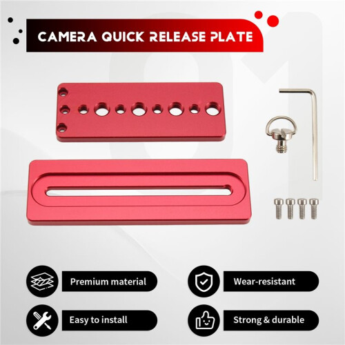 Quick Release Plate Camera Mounting for  Ronin SC Gimbal Aluminum Alloy 1