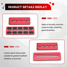 Quick Release Plate Camera Mounting for Ronin SC Gimbal Aluminum Alloy