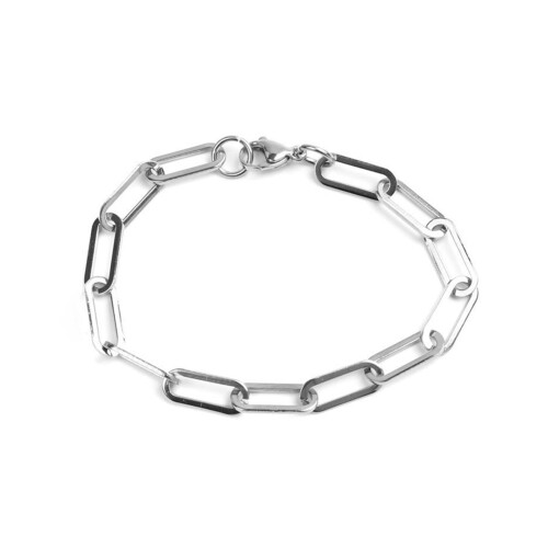 (White) Women\'s Minimalist Lobster Clasp Bracelet