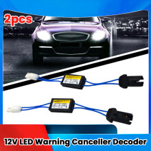 2pcs T10.W5W LED Warning Canceller 12V LED Load Resistance Warning Decoder Eliminates Light Faults Plug and Play