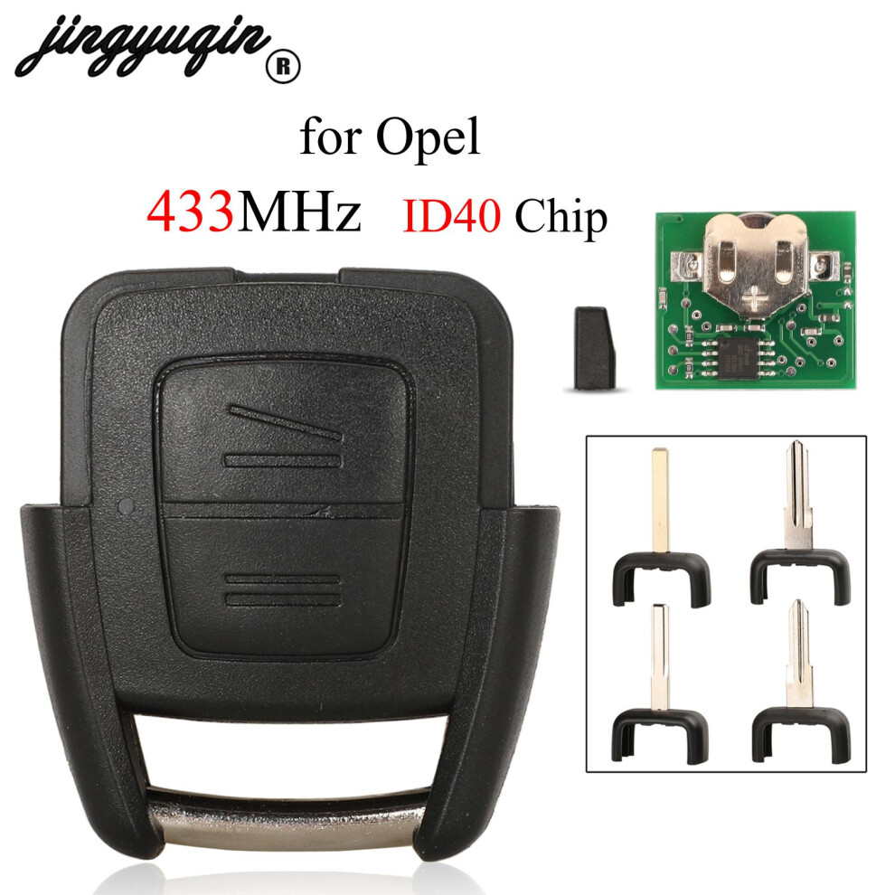 433Mhz Smart Remote Car Key Id40 Chip For Opel Astra G A Zafira 93176615 Bosch Ts Fob 2 Buttons 6935161680072