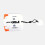(White Yellow) 2-Digit Golf Score Counter, Keychain & 4-Round Reset 1