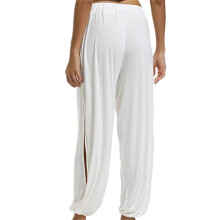 (White, S) Hippie Beach Pants - Summer Wrap Cover-Up