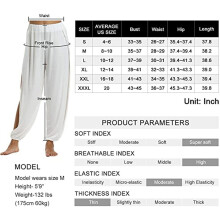 (White, 3XL) Hippie Beach Pants - Summer Wrap Cover-Up